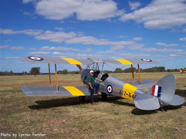 Highlight for Album: DH82A Tiger Moth A17-640 Highlight for Album: DH82A Tiger Moth A17-640