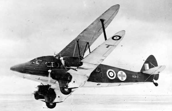 De Havilland DH.86A A31-7No.1 Air Ambulance Unit De Havilland DH.86A A31-7No.1 Air Ambulance Unit