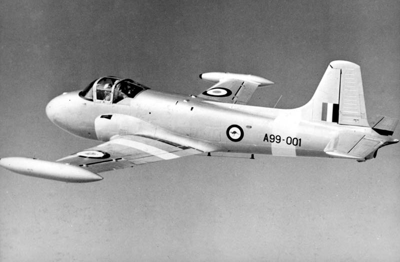 Jet Provost A99-001RAAF Photo via Brendan Cowan Jet Provost