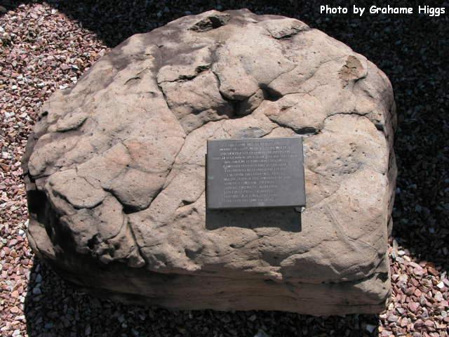 Memorial to A73-64 outside RAAF Amberley.